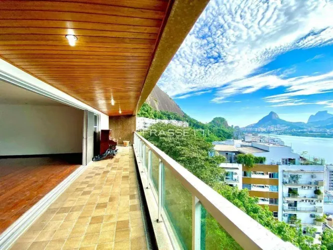 Apartamento com 4 dormitórios à venda, 298 m² por R$ 2.800.000,00 - Lagoa - Rio de Janeiro