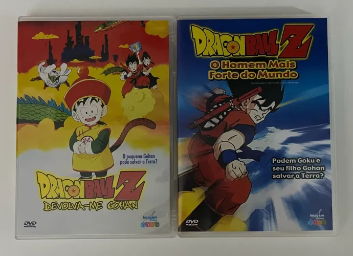 DVDs Dragon Ball Z - Filmes 1 e 2