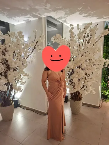 Vestido de festa lindíssimo Rosê