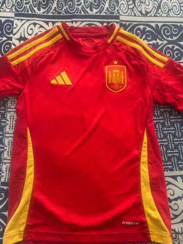 Camisa Espanha Infantil Adidas