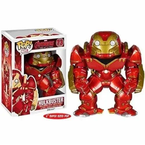 Funko Pop! Movies: Marvel Studios Avengers Age Of Ultron HulkBuster #73 Vaulted Exclusive