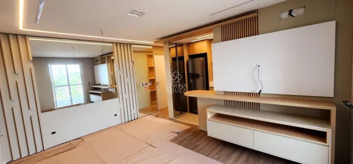 Semi Mobiliado | Andar Alto | 2 Dormitórios com Suíte | Piscina no Residencial Parque Port