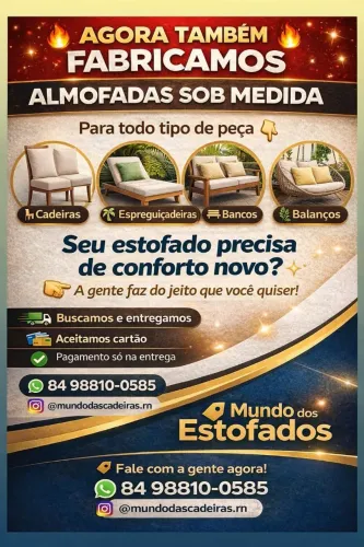 Fabricamos e reformamos todo tipo de almofadas