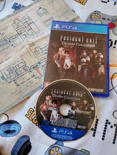 Resident evil 0 e 1  Origns collection PS4 faço Olx pay 