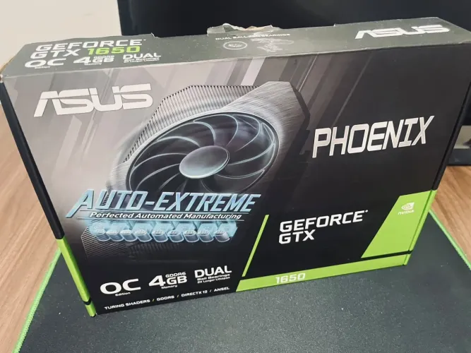 ASUS GeForce GTX 1650 OC 4GB GDDR6 ? SUPER CONSERVADA