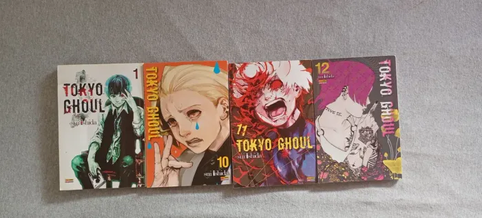 Tokyo Ghoul (1, 10, 11 e 12)
