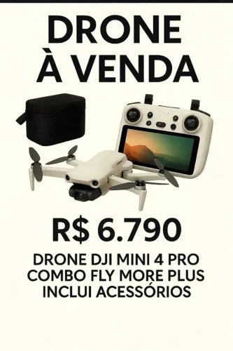 Drone DJI Mini 4 Pro Combo Fly More Plus