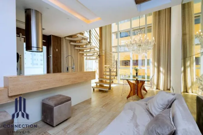 Apartamento Duplex para alugar, 112 m² por R$ 10.767,44/mês - Batel - Curitiba/PR