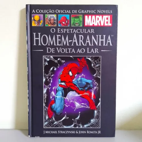 HQ capa dura Homem-Aranha Salvat - De volta ao Lar