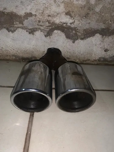 Vendo ponteira de 2.5pol e abafador esportivo