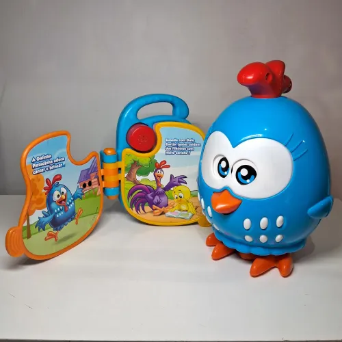Galinha Pintadinha - Brinquedo e Livro Musical