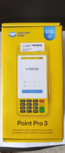 Máquina de cartão mercado pago 