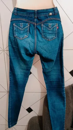 Calça jeans azul, número 36