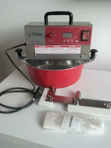 Vendo panela elétrica mexedoura Santeq 5 lts