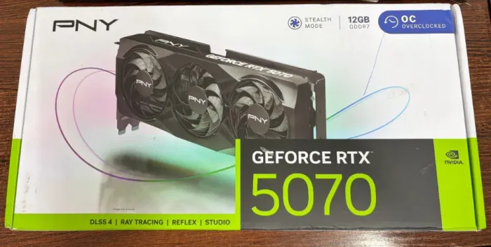 RTX 5070 PNY O.C (Lacrada)