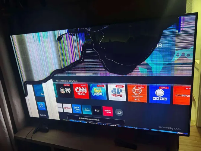 TV 60 Samsung com defeito