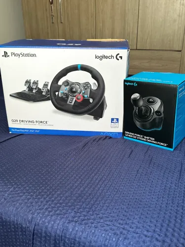 Volante Logitech G29 - Câmbio Logitech