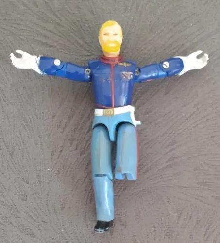 ( Defeito ) Boneco Marechal do Ar Comandos Em Ação 1987