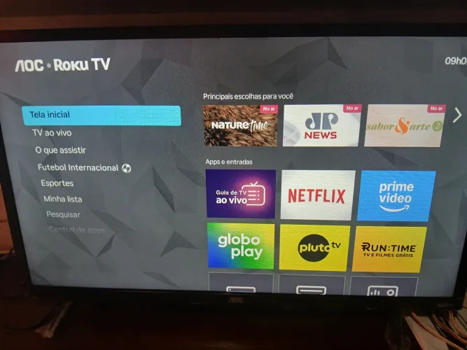 Smart tv AOC seminova 