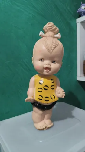 Boneca Pedrita antiga de vinil anos 60