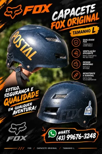 Capacete Fox original