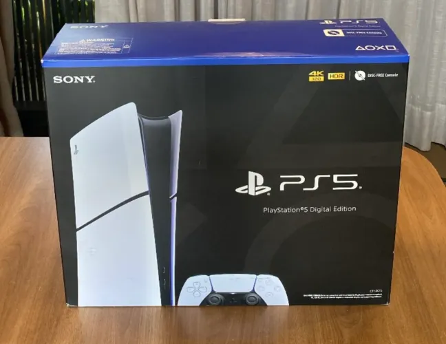 Ps5 Slim Digital Novo - Lacrado ( em ate 12x ) com garantia