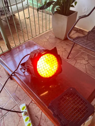 Canhão de luz para palco