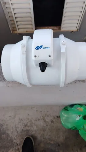 Exaustor multivac (top) novo 125mm 220v