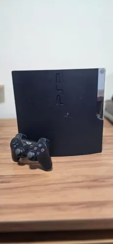 Ps3 slim com manete