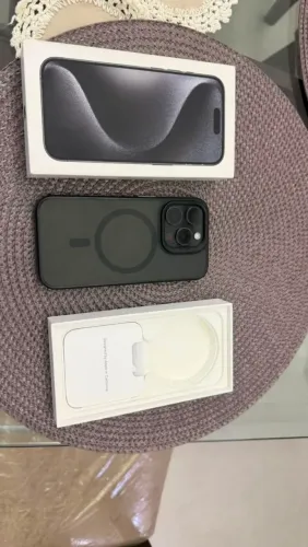 iPhone 15 Pro 256gb, único dono