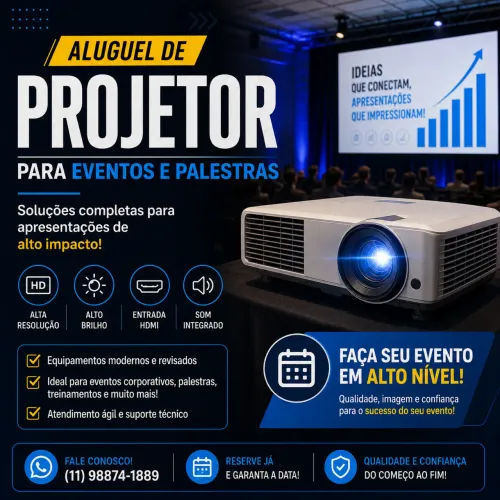 Aluguel de Projetor