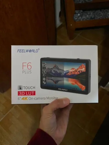 Monitor Feelworld F6 Plus V2 3d Lut De 6 Pole Fx30 Zv-e10