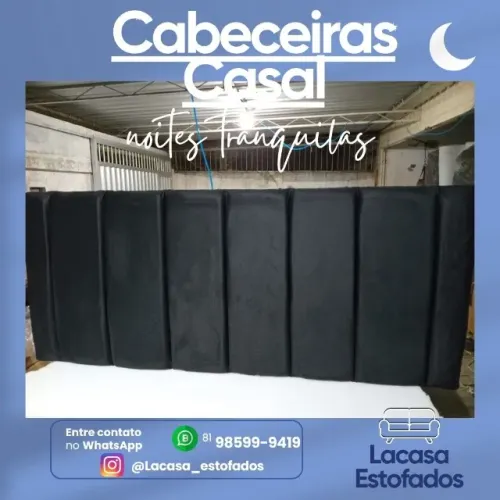 Cabeceira para cama Casal - Espuma D28