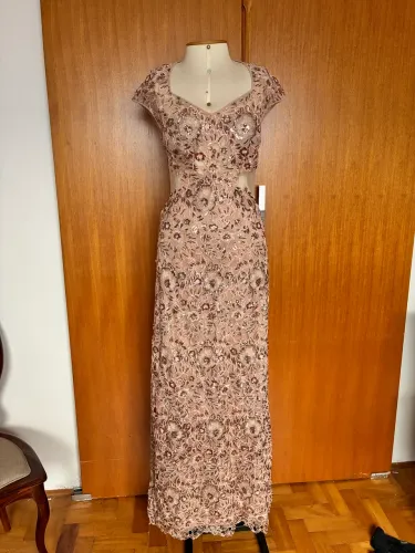 Vestido de festa - alta costura - tamanho 40