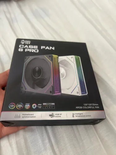 FANS PRIMS 6 PRO REVERSE PRETA SEM USO