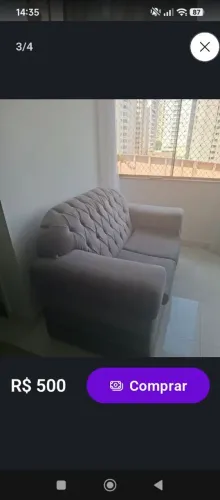 Sofá usado 2e3lugare