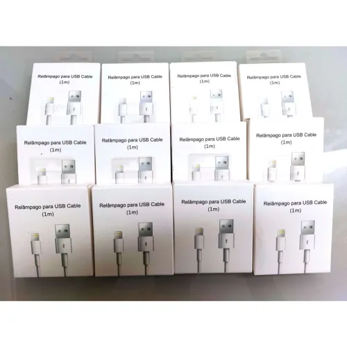 Cabo Usb Lightning Para iPhone 5 6 7 8 X 11? (1 Metro)