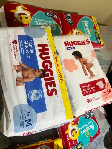 Fraldas descartáveis