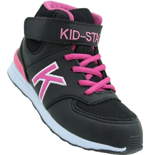 Tênis Infantil Meninas Escolar Cano Alto KidStar K3PK
