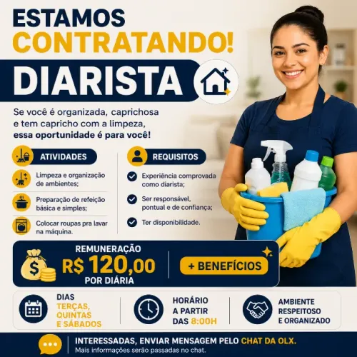 Vaga de Diarista
