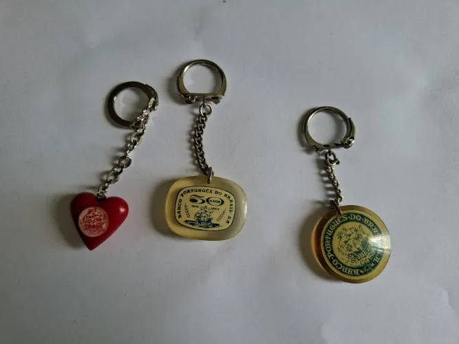 Chaveiros Banco Português do Brasil Vintage | Banco Extinto