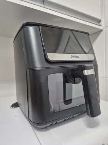 Airfryer Philco PAF65A Redstone 6,5L 1700W Air Flow Preta - 220v