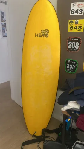 Prancha Softboard Hero Frisbee 6.0 45L Ótimo Estado