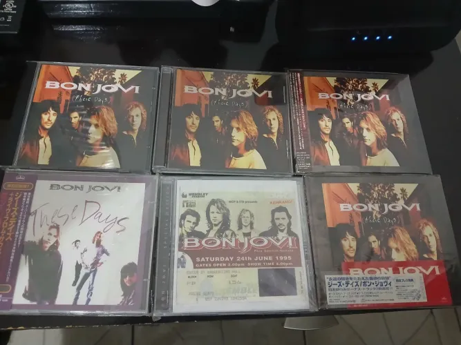 Lote cds banda Bon Jovi these days originais 