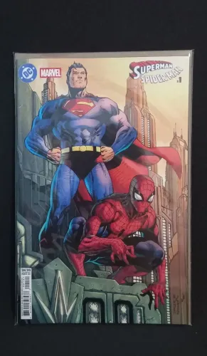 Superman/Spider-Man #1 Cover B Jim Lee Variant (English Edition)