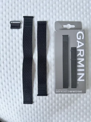 Pulseira Garmin ConfortFit 22 mm preta (quick release)