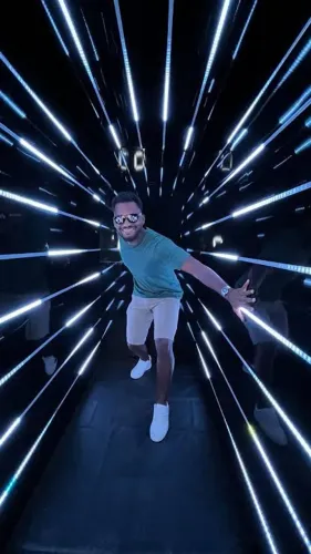 Túnel de led para eventos 
