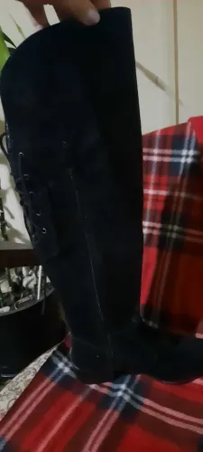 Bota em couro