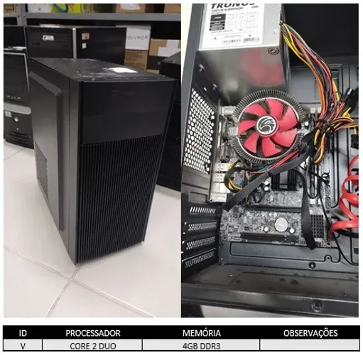 Computadores para uso ou retirada de peças 05/06