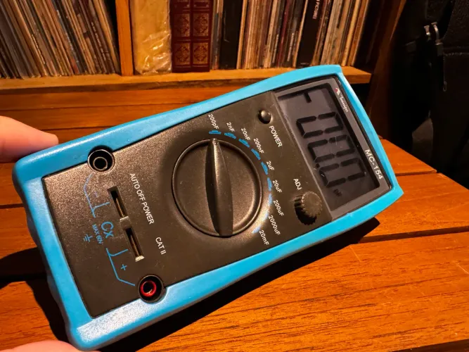 Capacímetro Digital Minipa MC-154 Testado e Funcionando